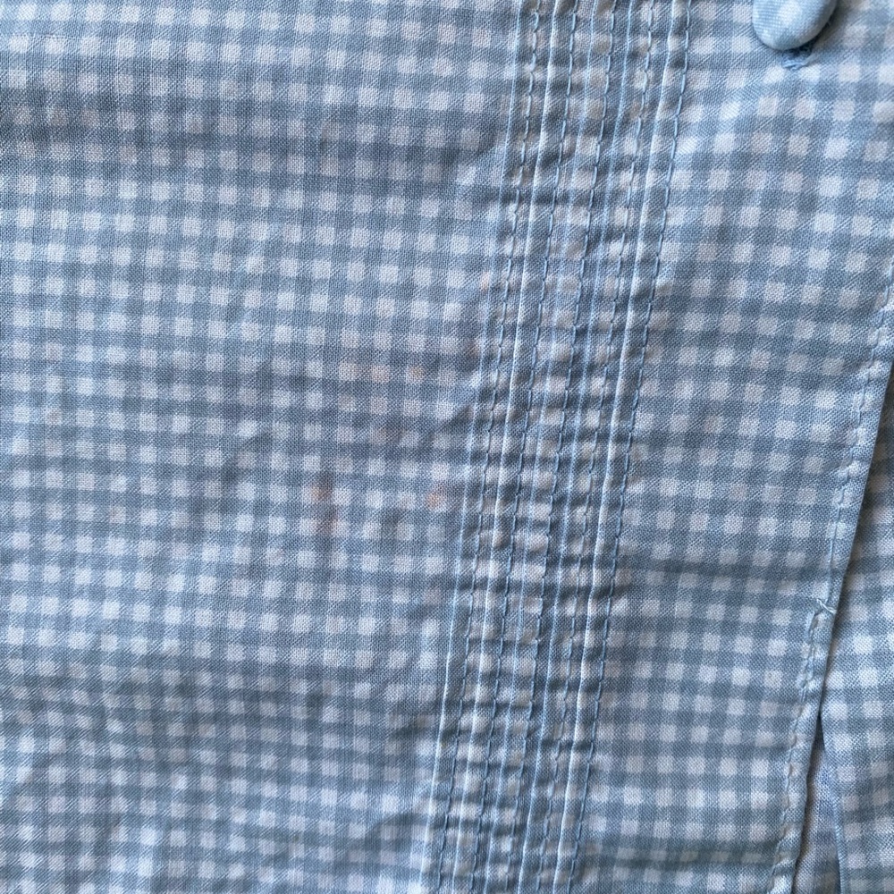 Laura Ashley Gingham Circle Skirt Sz S - Picture 5 of 8